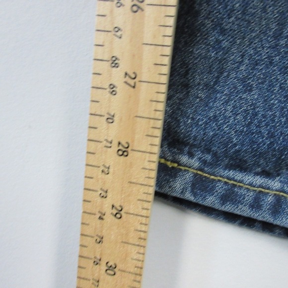 Lucky Brand 412 Athletic Slim Jeans Men 33x30 Blue Cotton Denim Distressed 710 - Picture 14 of 14